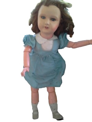 Les Poupees D'autrefois - SNF – RARE CLAUDINE celluloïd yeux dormeurs bleus – CLAUDINE - <b><font color = red> VENDU
