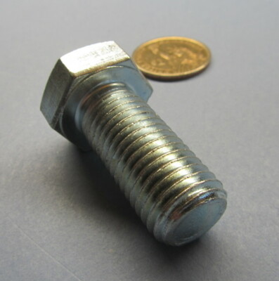 Tap Bolt Metric, FT, 10.9 Zinc M16 x 2.0 x 35 mm Length, 10 Pcs