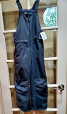 Arctix Bib Snow Pant Youth M 10/12 NWT Charcoal Grey -20F Code