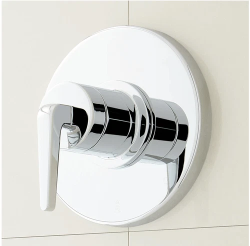 SIGNATURE HARDWARE DREA PRESSURE BALANCED VALVE TRIM ONLY WITH SINGLE LEVER HAND - Picture 1 of 8