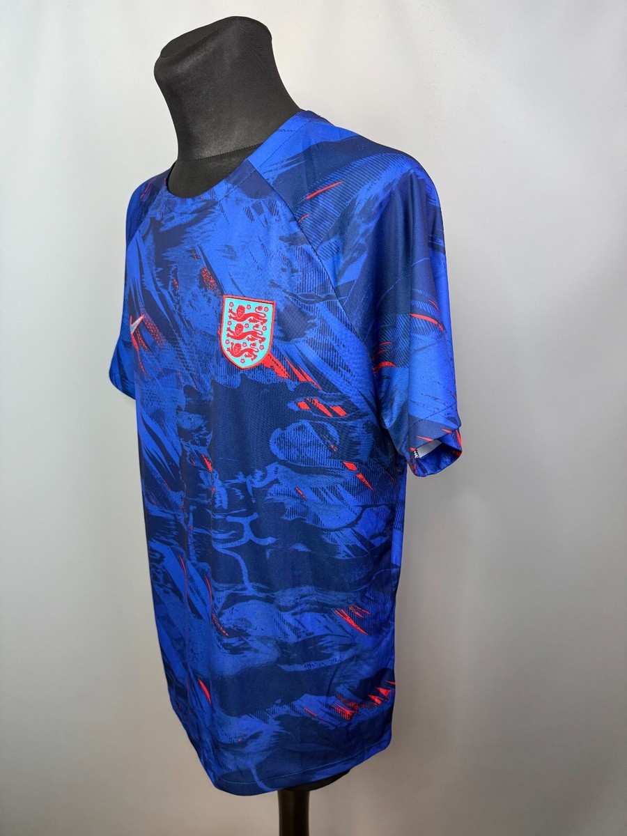 ENGLAND 2022 PRE-MATCH SHIRT FOOTBALL SOCCER JERSEY NIKE ENGLAND 2022 PRE-MATCH SHIRT FOOTBALL SOCCER JERSEY NIKE