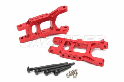 Jazrider Aluminum Lower Suspension Arms(Red)For Tamiya Thunder Shot/Fire Dragon
