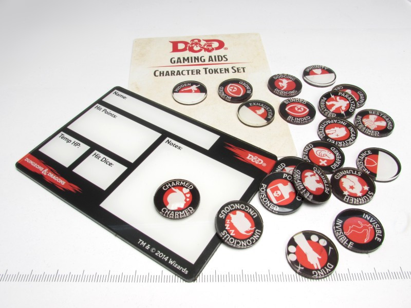 D&D Character Token Set - Aiuti Personaggio - Dungeons & Dragons Gale Force Nine
