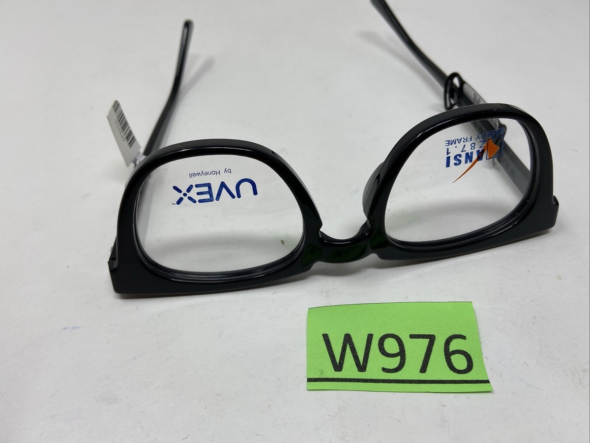 UVEX BY HONEYWELL EYEWEAR 70F 50/22/150 GLOSSY BLACK EYEGLASSES 