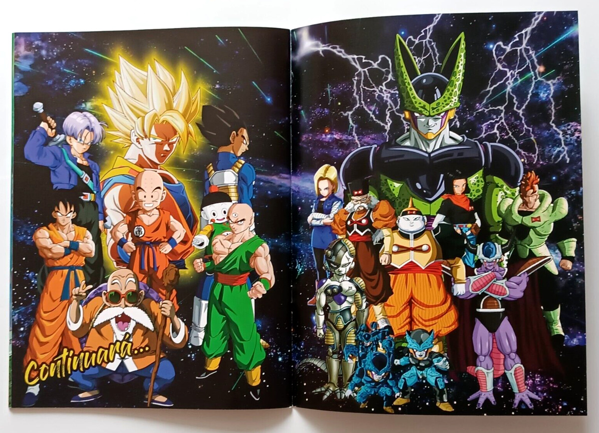 ALBUM DRAGON BALL Z 2 - Sticker Album + Full Set 232/232 PERU 2023 Freeza  Saga