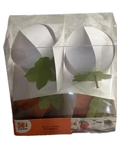 H For Happy set of 4 Paper Pumpkins 4” Dia X 4”H Bed Bath & Beyond