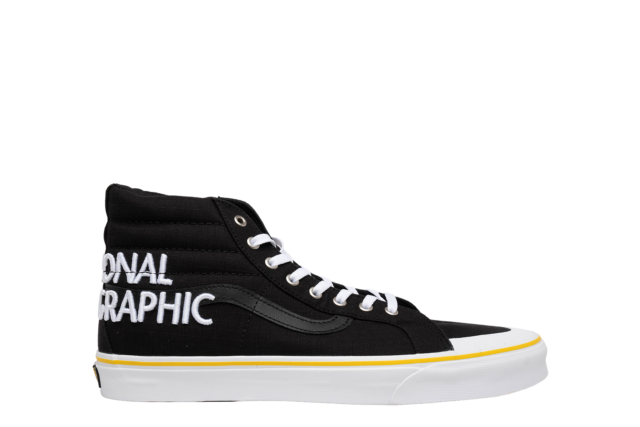 VANS Sk8-Hi x National Geographic Black 