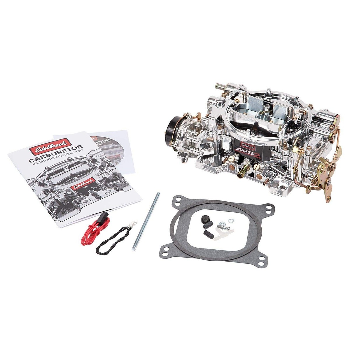 Edelbrock 1906 AVS2 Carburetor 650 CFM 4-Barrel Electric Choke