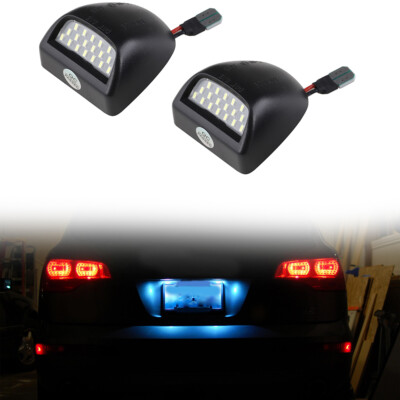 1Pair LED License Plate Light Fit for 00-06 Chevy Tahoe Suburban GMC Yukon XL