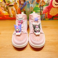 Black Purple Kumi Shoes Charm Set for Sneakers