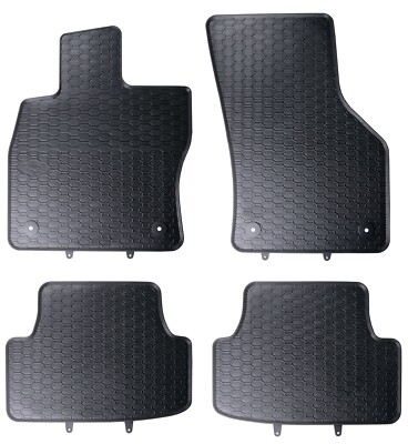Gummifußmatten Set für Audi A3 8V 2012-2020 Gummimatten Fußmatten Automatten