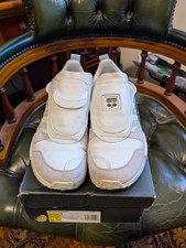 Rare Adidas Micropacer R1 x 'Never Made' mens white trainers UK 9.5 og box