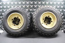 1986 1987 Honda Trx250r Oem Gold Front Wheels Rims W Ohtsu H Trak Original Tires 1986 1987 Honda Trx250r Oem Gold Front Wheels Rims W Ohtsu H Trak Original Tires