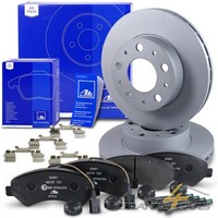 ATE Bremsscheiben+BelÄGe Vorne FÜR Citroen Peugeot Boxer Opel Movano Fiat Ducato