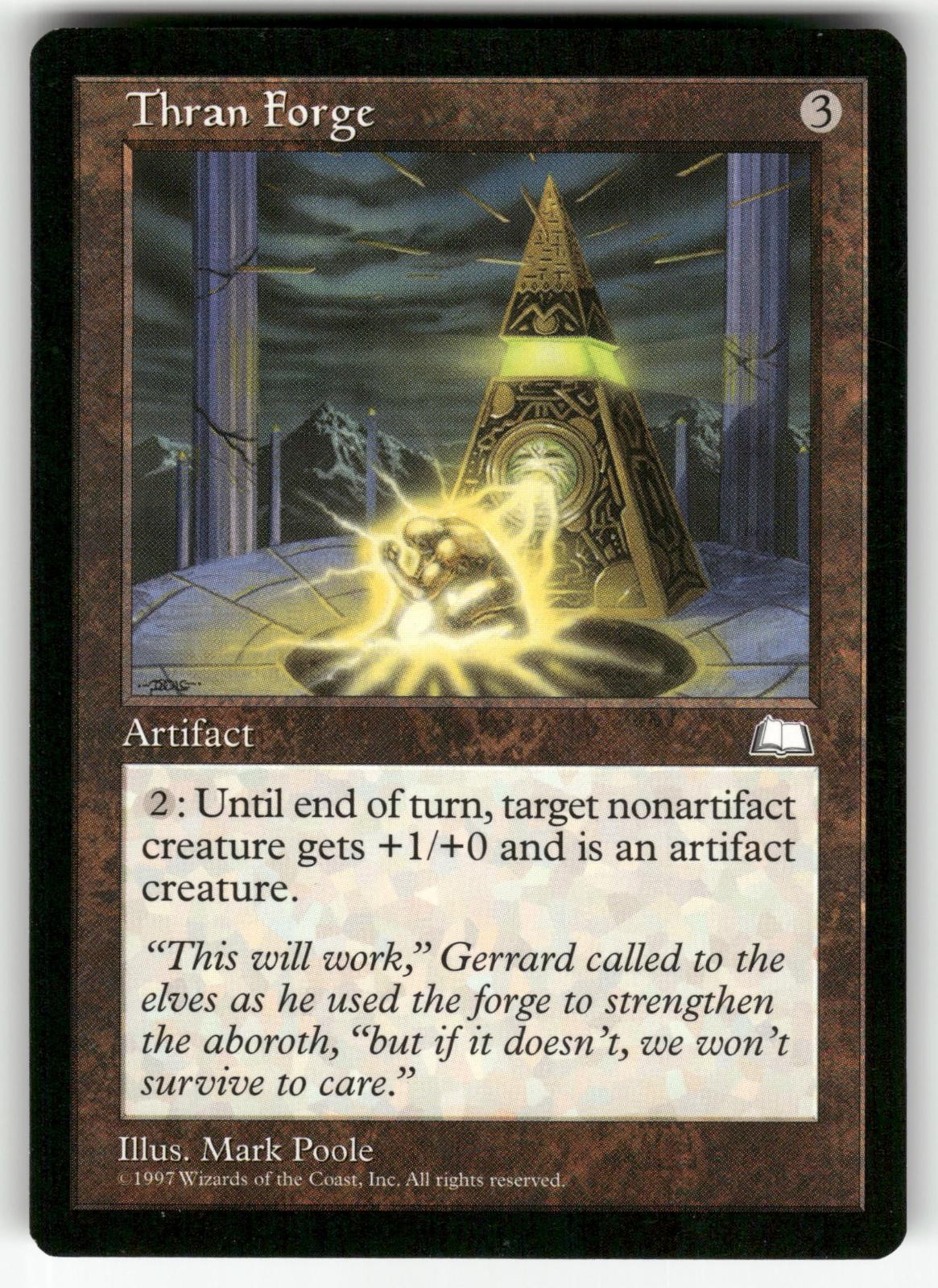Thran Forge Weatherlight Magic: The Gathering Near Mint