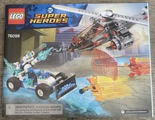 LEGO 76098 Speed Force Freeze Pursuit Set Parts List