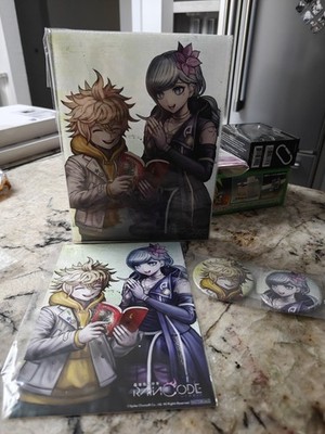 Rain Code Limited Acrylic Art Print and Pin Badges - Desuhiko and Fubuki