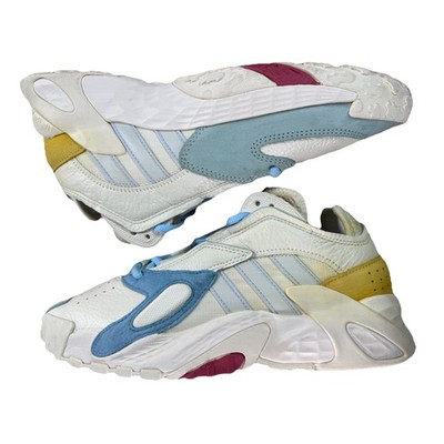 Adidas Streetball 2.0 Cream White Sky Tint FX7663 Mens Size 8 Sneakers