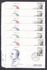 [LG79580] Belgium N°1713FDC H.J. Krains First Day Cover COB € 15,75 SUPERB