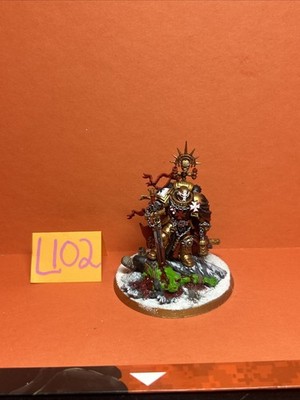 Pro Painted Warhammer 40k  Black Templars Grand Marshal Helbrecht