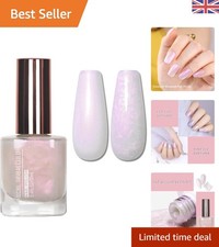 Lustrous Mermaid Nail Polish in Pearlescent Pink - Non-Toxic & Quick Dry