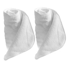 Reusable Microfiber Booster Pads for Adult Diapers White Soft Absorbent