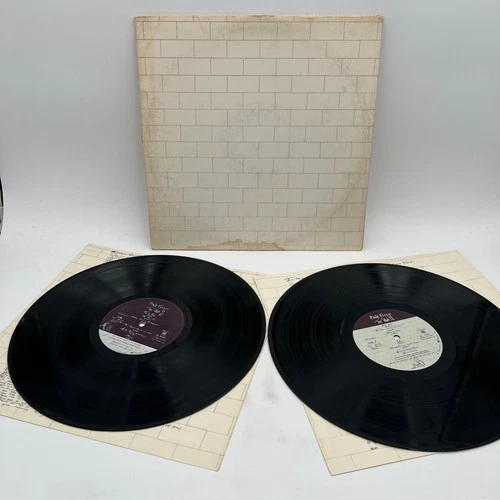 Pink Floyd The Wall 2LP Columbia PC2 36183 1979 Original Press Rock w/Inners