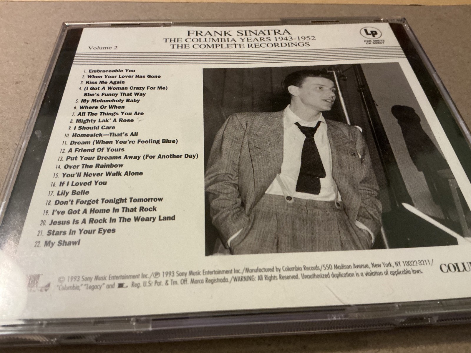 Frank Sinatra – The Columbia Years 1943-1952: The Complete Recordings 12 CD Box thumbnail 4