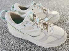 Hoka One U Bondi B3LS Running Shoes Men 8.5 Womens 9.5 Oat Milk 1155351-OKT EUC