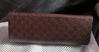 Gucci GG Brown Clamshell Foldable Eyeglass/Sunglasses Case Snap Closure Storage  — photo 5