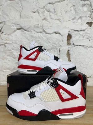 Air Jordan 4 Retro 'Red Cement' Men's Size 11 BRAND NEW Sneakers