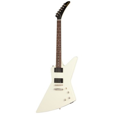 Epiphone Explorer 80s EMG Classic White - E-Gitarre