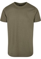 Herren T-Shirt Rundhals Baumwolle Regular Fit Olive L Build Your Brand