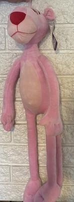 Owens Corning Pink Panther 32 inch Giant Poseable Plush Snap Creative Jumbo RARE