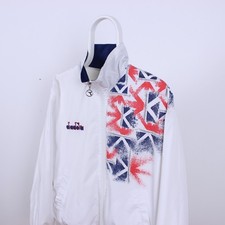Vintage 90 s Diadora World Cup Track Top Jacket