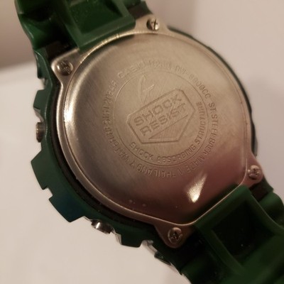 CASIO G SHOCK DW6900CC 3JF Crazy Colors Metallic Green New No Box