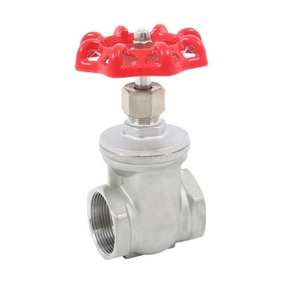 Heavy Duty Stainless Steel Gate Valve DN40 1-1/2'' NPT New