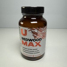Redwood Max Nitric Oxide Booster, Blood Flow Support for Men 60 Capsules 