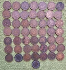 Bulk Lot of (50) 1909 Nice G-VG  Indian Head Pennies - Last Year Minted!