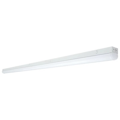 8 Foot LED Linear Strip Light - Field Selectable - White Finish