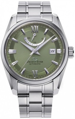 ORIENT STAR Classic RE-AU0107E00B  Br />Automatikuhr Herren Stahl Grün M