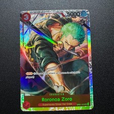 Roronoa Zoro OP01-025 SR - One Piece TCG - Ultra Deck: The Three Captain Foil NM