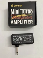 Donner Mini Turbo Guitar Headphone Amp Delay Reverb Chorus Overdrive Effects