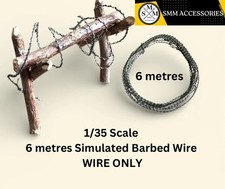 1 /35 Simulated Barbed Wire. Diorama Accessory 6 metres #BW6 (WIRE ONLY)