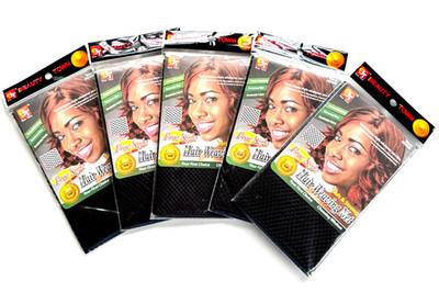 5 PK- Weaving Hair Net for Sew-In Weave Braiding Hair Extensions Wig Making Mesh