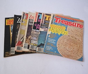 7 - Treasure hunting magazines from the 70's and 80's -