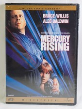 Mercury Rising DVD 1998 Collector's Edition Bruce Willis Alec Baldwin Widescreen