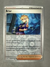 Pokemon TCG * SV Prismatic Evolutions * 100/131 Briar U REVERSE HOLO * FRESH PK