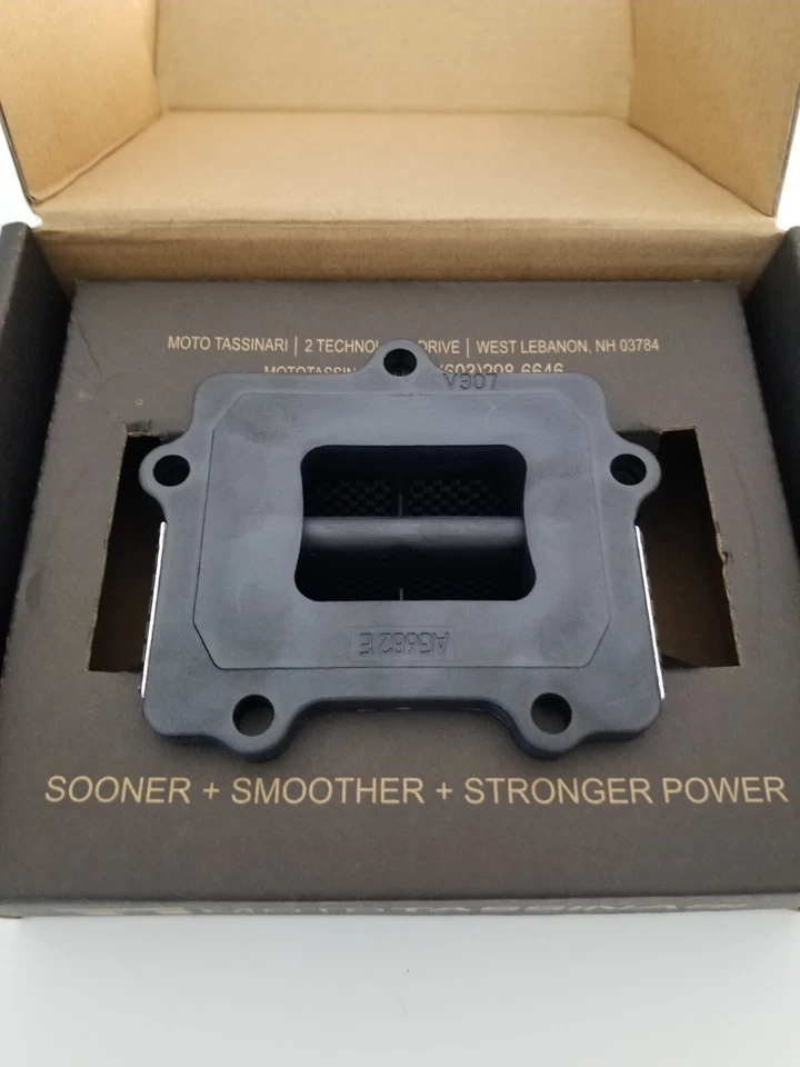 Yamaha YZ250 YZ250X VForce 1997-2024 válvula de 3 lengüetas V307A de Moto Tassinari RM250 Foto 3 de 4