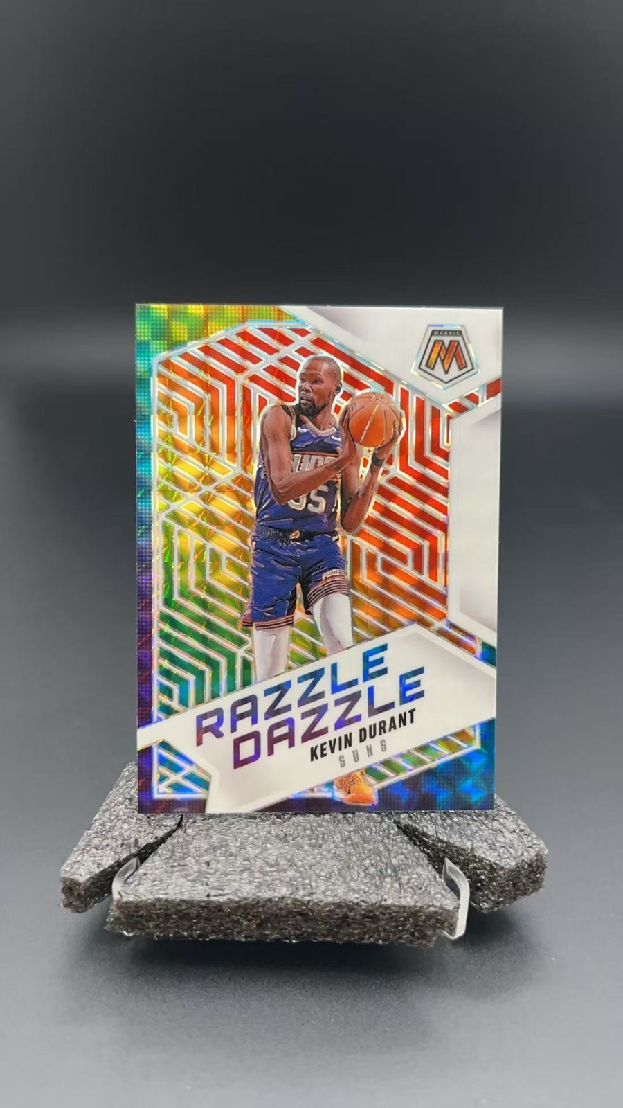 2024-25 Panini Mosaic Kevin Durant Razzle Dazzle SSP Suns #13700 S